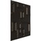 Ekena Millwork 11 7/8in. W x 11 7/8in. H Oslo EnduraWall Decorative 3D Wall Panel Covers 0.98 Sq. Ft. WP12X12OSCCH - alternate 4